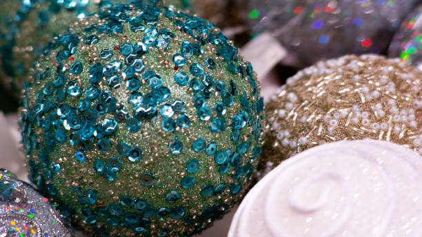 istock Christmas or New Year composition. Christmas decoration on abstract background. 1190975468