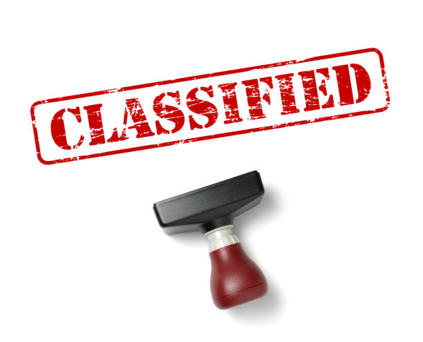 istock CLASSIFIED Stamp on White Background 1190976317