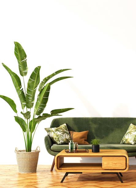 istock interior design for color trend 2020,3d rendering,3d illustration 1190976319