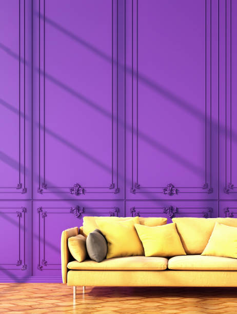 istock interior design for color trend 2020,3d rendering,3d illustration 1190976352