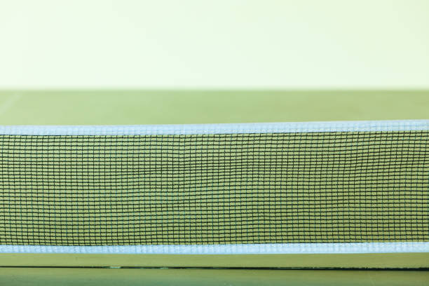 istock Closeup tennis table with net 1190976503