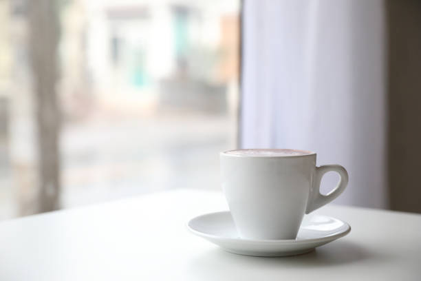istock hot chocolate in white tone room 1190979341