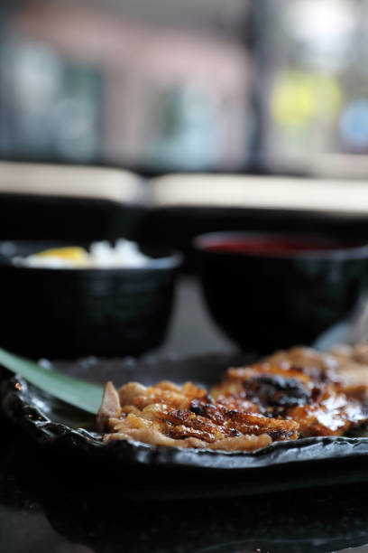istock japanese food , Chicken teriyoki with rice 1190979691