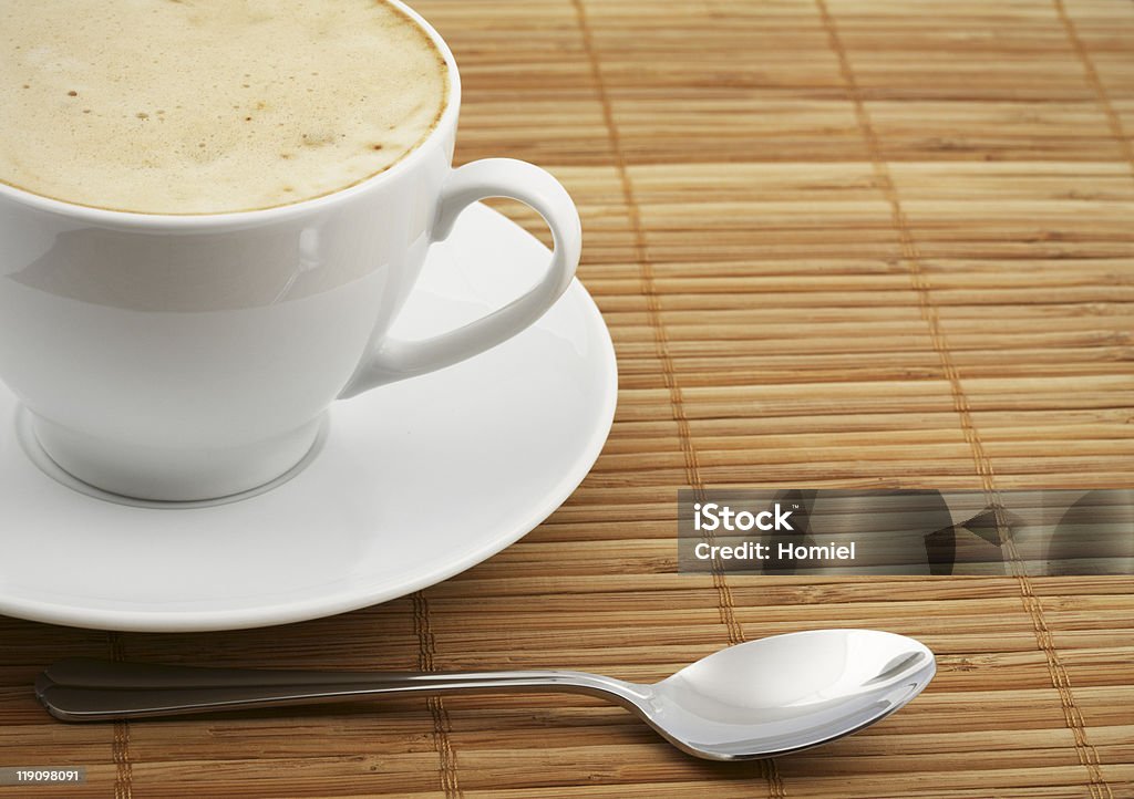 Café cappuccino - Foto de stock de Bebida libre de derechos