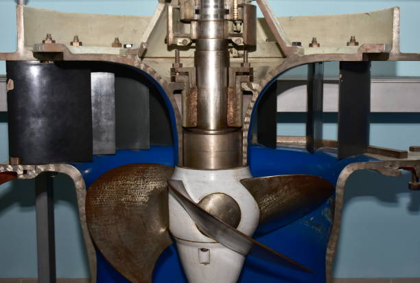 istock Kaplans vertical water turbine 1190987992
