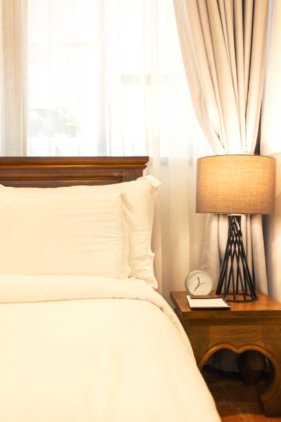 istock Bed room in thai traditional style 1190988238