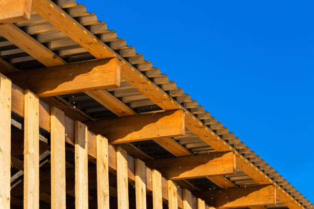 istock spring water drops flying from edge of barn roof 1190988347
