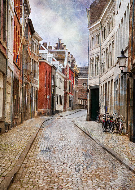 istock Streets of Maastricht, Netherlands 119098902