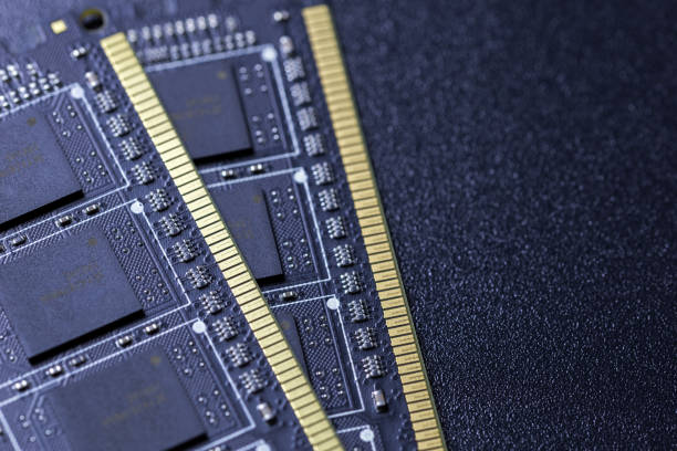 istock black pc memory universal dark cloesup background with selective focus 1190989112