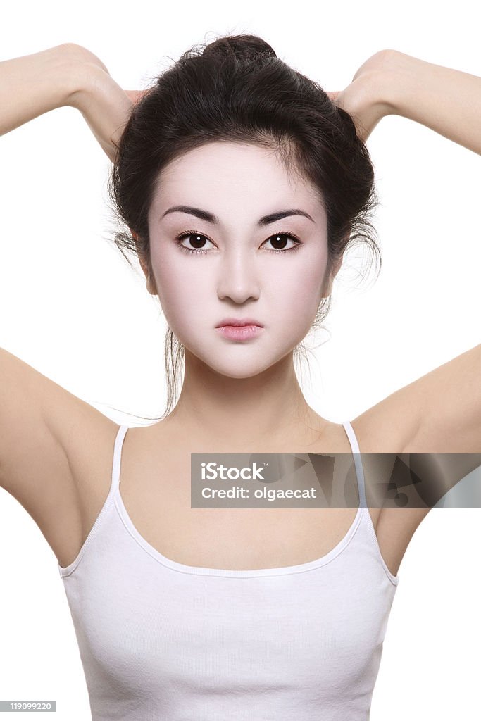 Beauté asiatique - Photo de Adulte libre de droits