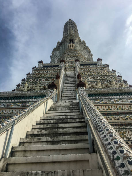 istock Wat arun beautiful white temple in bangkok thailand 1190993405