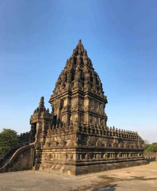 istock Sunset at the beautiful temple of Prambanan in Java, Indonesia 1190994338