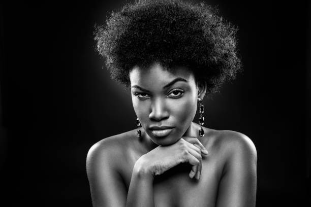 istock Face of an young black beauty 1191002461
