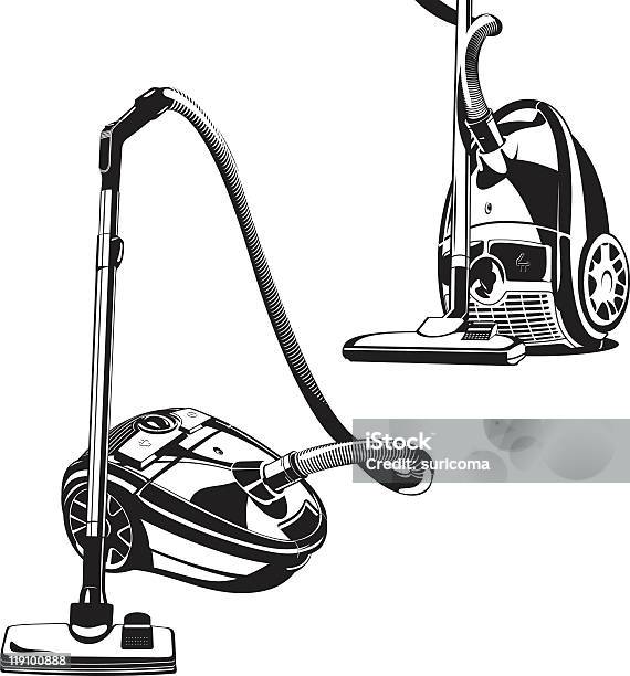 Vacuum Cleaner Stock Photo - Download Image Now - Cleaning, Vector, Appliance