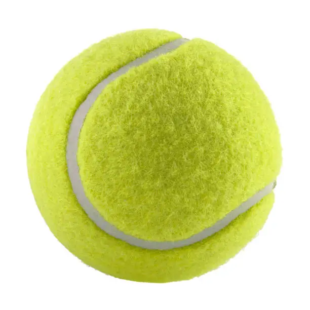 Photo of tennis ball isolated without shadow - photography