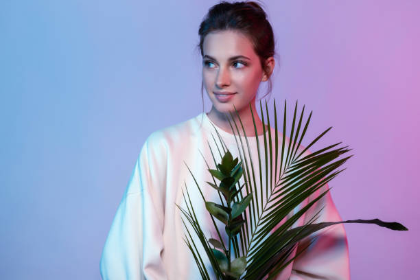 istock Lovely girl looking away with gladness 1191012801