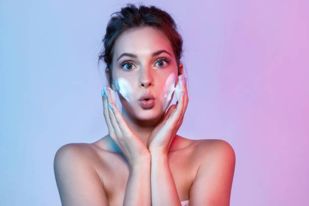istock Pretty woman posing with bared shoulders 1191012856