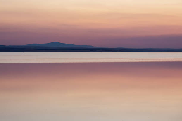 istock Salt lake Konya Turkey. A man watching far 1191012968