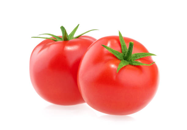 istock Tomato isolated on white background with clipping path 1191013070