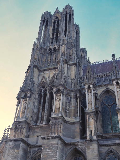 istock Reims cathedral, south-east side 1191014135
