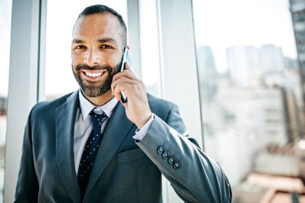 istock Businessman talking on mobile phone 1191020283