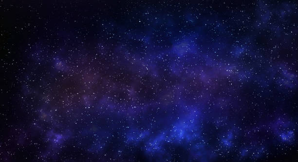 istock Milky way galaxy with stars and space background. 1191021300