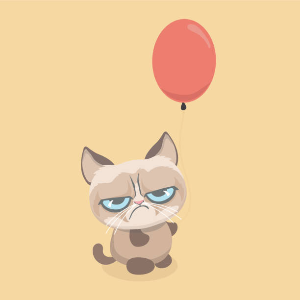 Cute grumpy cat. Vector Illustration. Cute grumpy cat. Vector Illustration.
Cute grumpy cat. Vector Illustration. fat ugly face stock illustrations