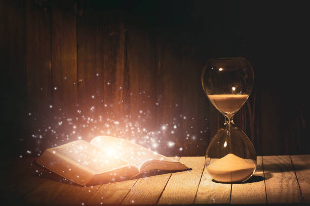 istock Hourglass and Holy Bible 1191032772
