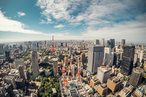 Tokyo - Japan, Tokyo Tower, Japan, Urban Skyline, Cityscape