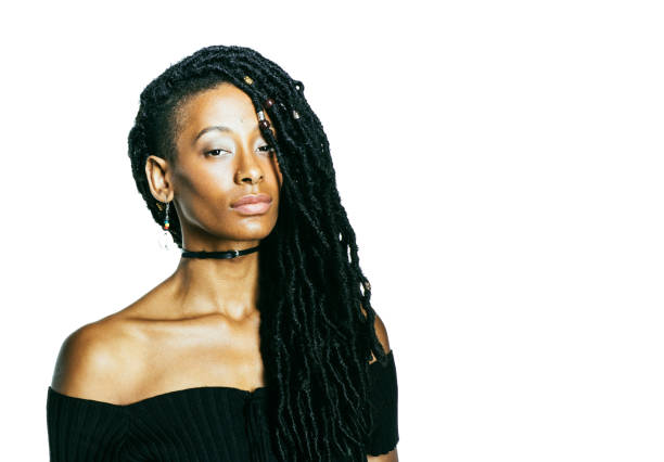istock African American woman with dreadlocks looking at the camera 1191043921