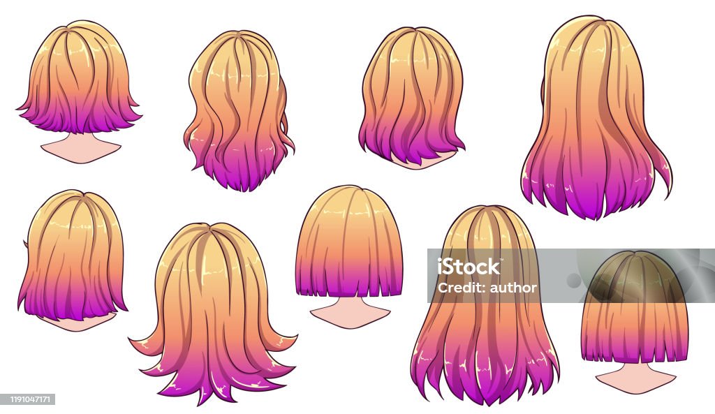 Beautiful Hairstyle Of Woman Hair Rear View Stock Illustration - Download Image Now - Adult, Adults Only, Back - iStock Beautiful Hairstyle Of Woman Hair Rear View Stock Illustration - Download Image Now - Adult, Adults Only, Back - iStock