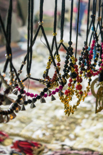 istock Jewelry hanging in shop 1191052116