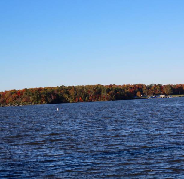 istock Fall Season at the Lake 1191066193