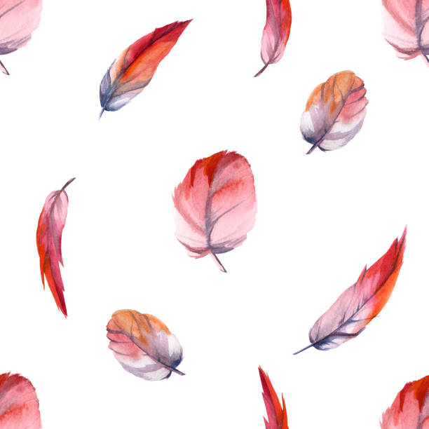 istock Watercolor seamless pattern with flamingo hand drawing decorative background. Print for textile, cloth, wallpaper, scrapbooking 1191067227