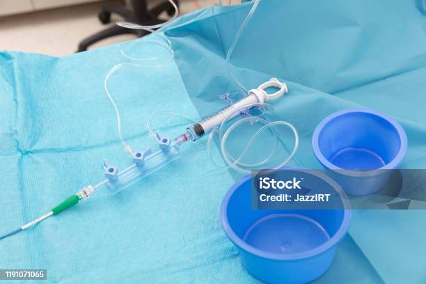 Cardiovascular Surgery Angio Preparation Stock Photo - Download Image Now - Medical Equipment, Stent, Analyzing