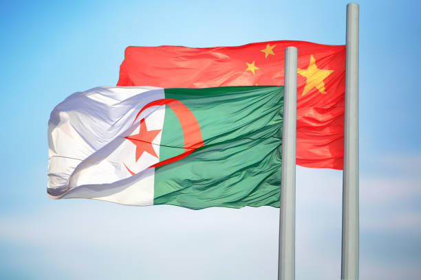 istock Flags of Algeria and China 1191079656