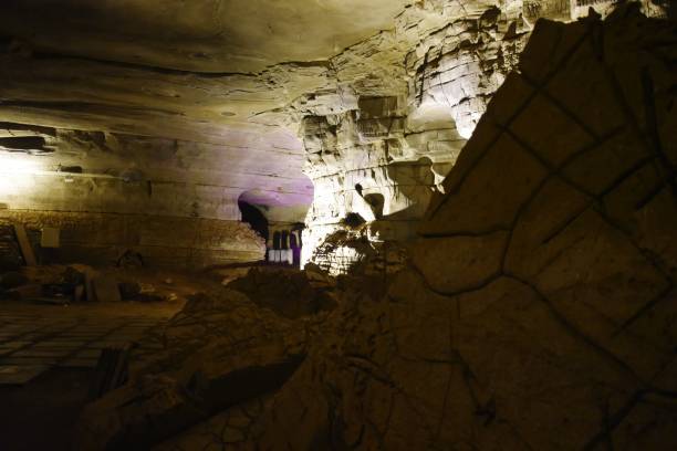 istock A cave situated at Belum, Kurnool AP in India 1191081059