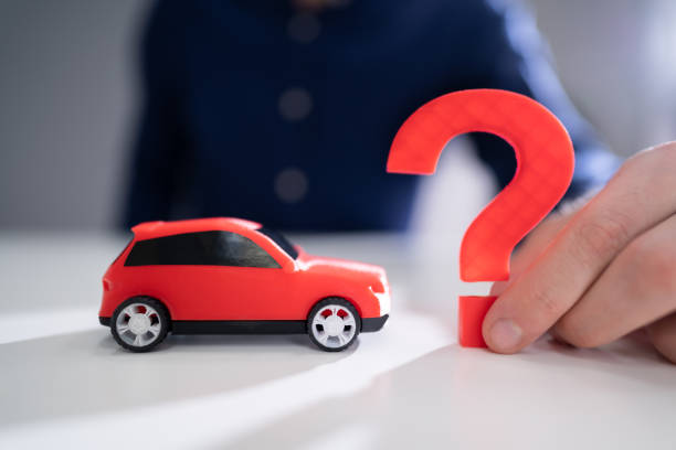 istock Are You Covered Concept Next To Car 1191082100