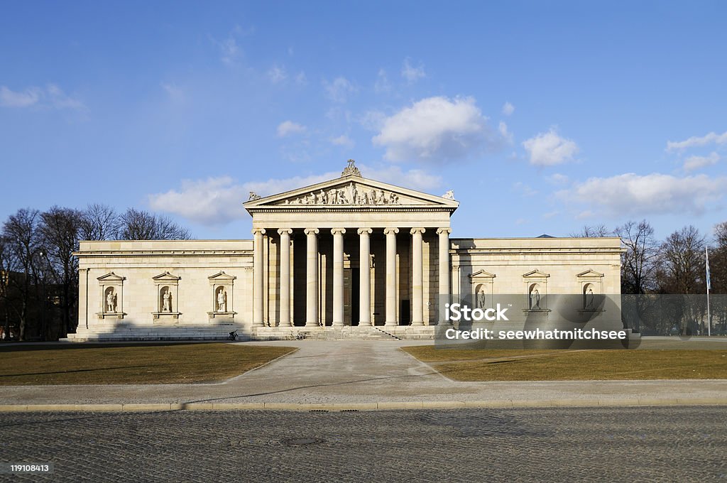 Die Glyptothek in München - Lizenzfrei Kunstmuseum Stock-Foto