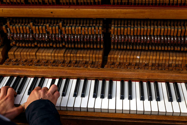 rustic piano