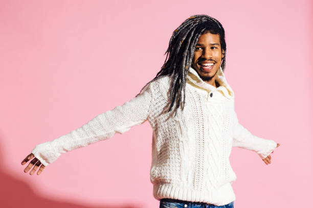 istock Portrait of a young man with dreadlocks in studio 1191088689