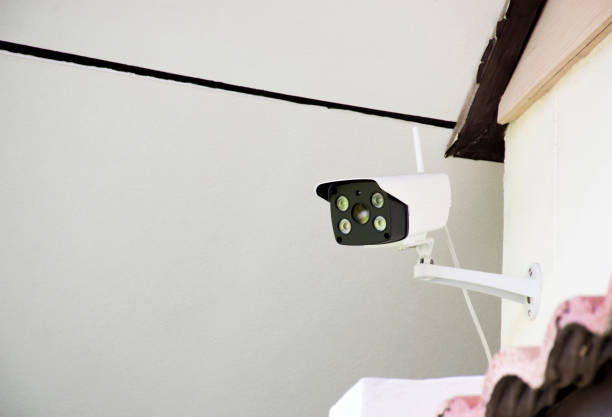 istock CCTV IP Camera wireless of security outdoor with waterproof system. 1191095683