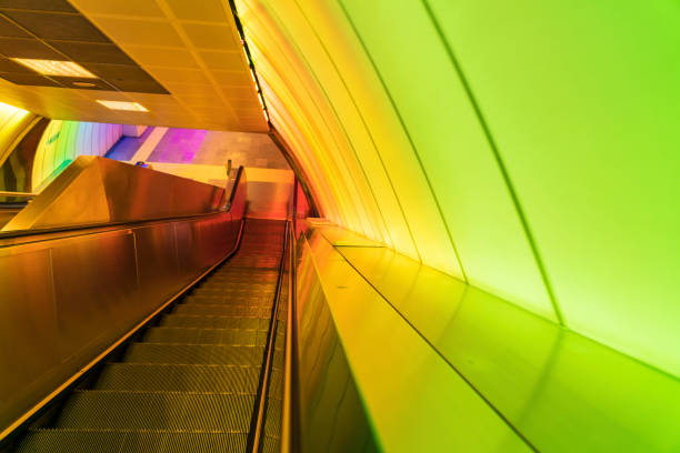 istock Istanbul Metro Station and Rainbow Colors 1191095850