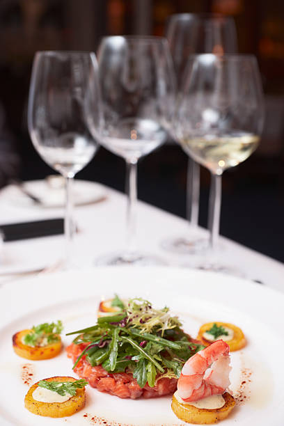 istock Elegant salmon tartare 119110774