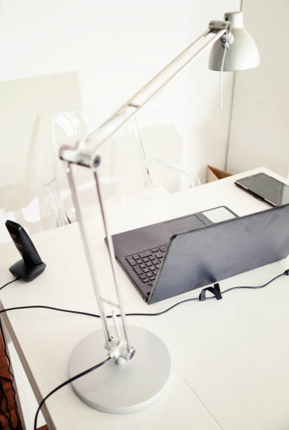 istock working at home on a clean desk 1191112085