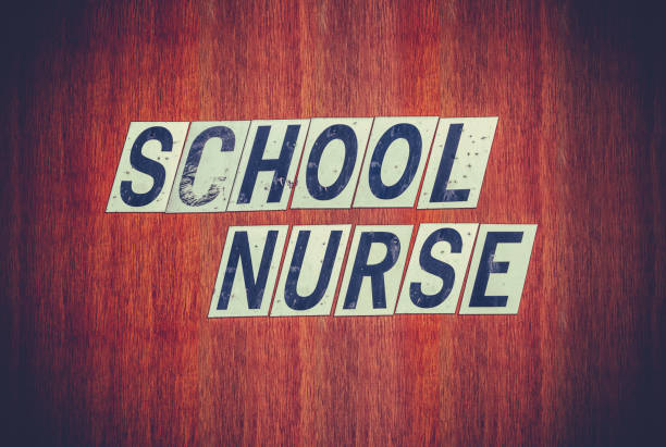 istock Grungy School Nurse Sign 1191118195