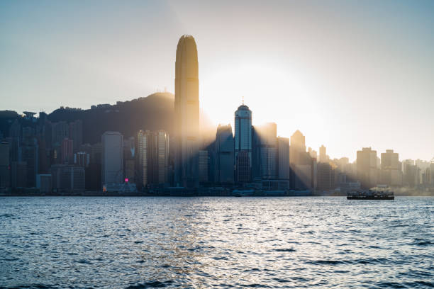istock A Beautiful back light thru Hong Kong 1191122315