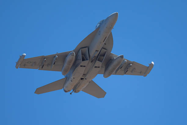 istock EA-18G Growler in beautiful light 1191123707