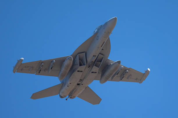 istock EA-18G Growler in beautiful light 1191124276