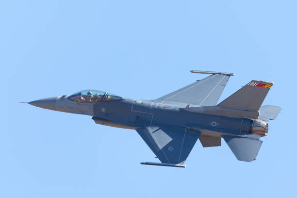 istock Side view of a F-16 Fighting Falcon 1191124281